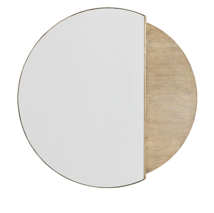 Product photograph of Mindy Brownes Franklin Round Wall Mirror from Olivia's