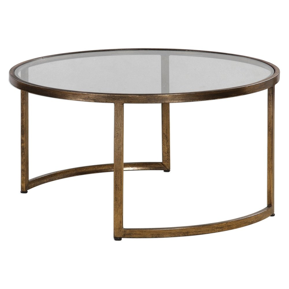 Product photograph of Uttermost Rhea Nested Coffee Tables S 2 from Olivia's.