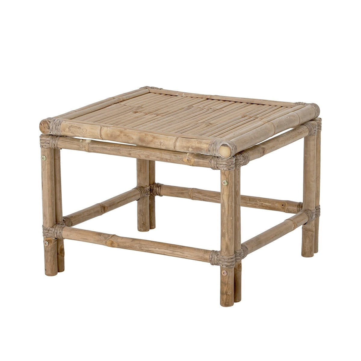 Product photograph of Bloomingville Outdoor Sole Bamboo Coffee Table In Natural Small from Olivia's