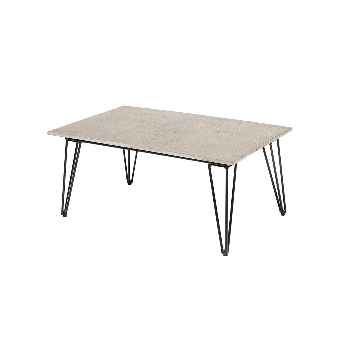 Product photograph of Bloomingville Outdoor Mundo Fiber Cement Coffee Table In Natural from Olivia's