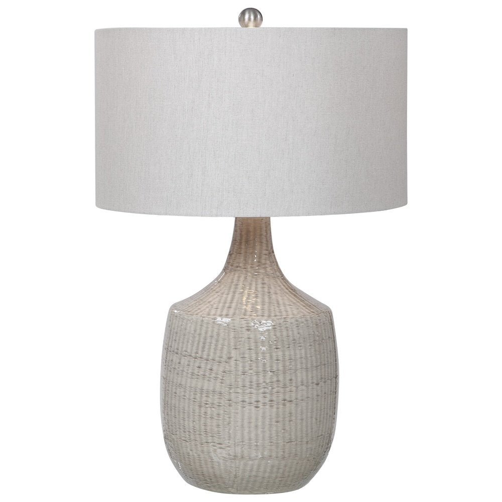 Product photograph of Uttermost Felipe Gray Table Lamp from Olivia's