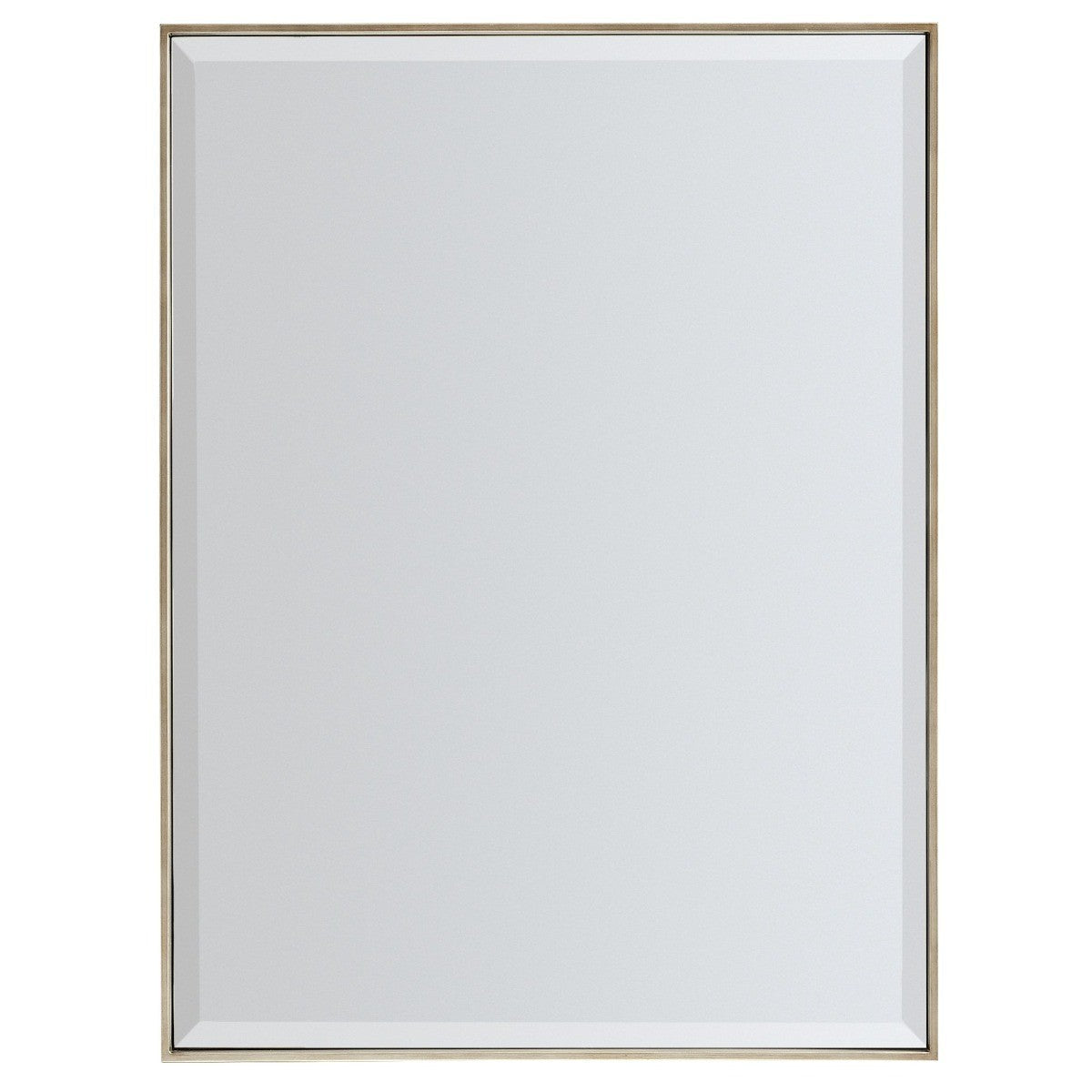 Product photograph of Caracole Modern Remix Rectangle Mirror In Silver Outlet from Olivia's
