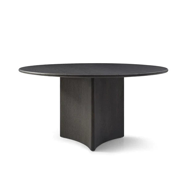 Product photograph of Tommy Franks Trinity Dining Table In Smoked Oak from Olivia's.