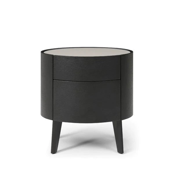 Tommy Franks Weston Bedside Table In Black