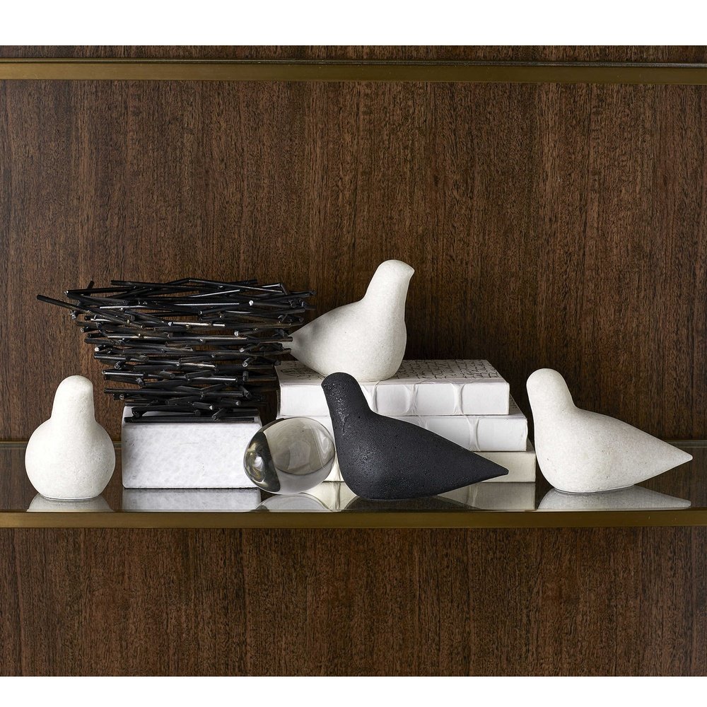 Product photograph of Uttermost Black Label Flock Bird Sculpture Set from Olivia's.