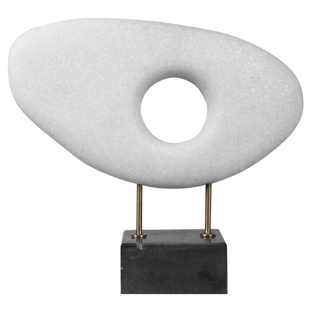 Product photograph of Uttermost Black Label Minion Sculpture - Stone Reclining from Olivia's