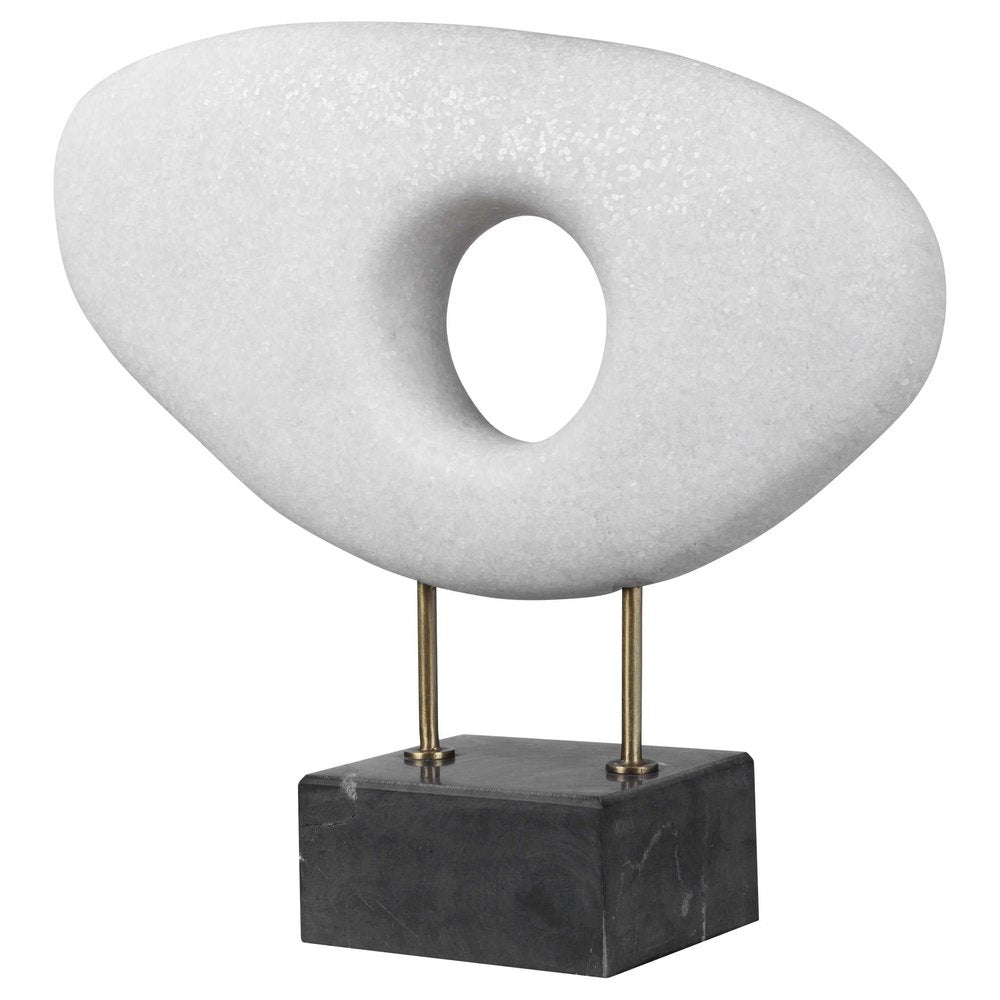 Product photograph of Uttermost Black Label Minion Sculpture - Stone Reclining from Olivia's.