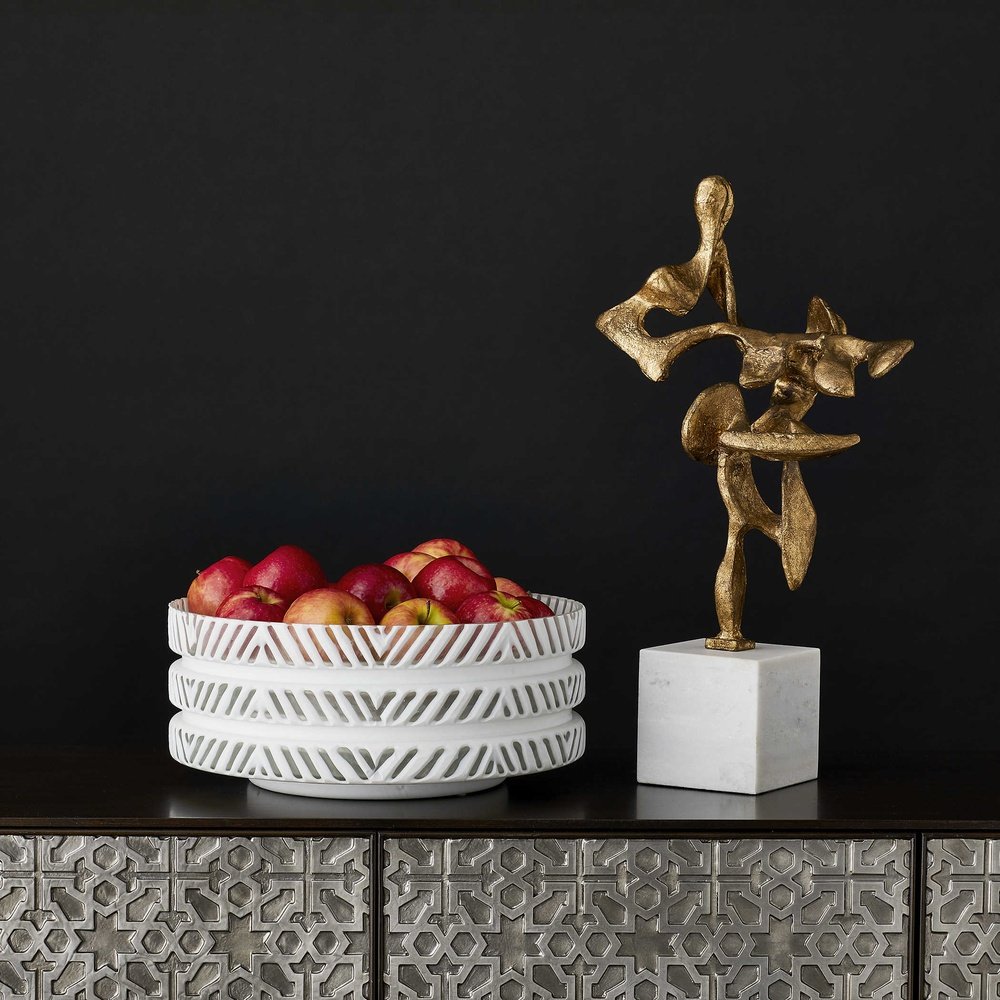 Product photograph of Uttermost Black Label Tango Sculpture from Olivia's.