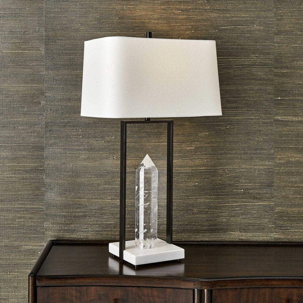 Product photograph of Uttermost Black Label Crystal Point Sculpture from Olivia's.