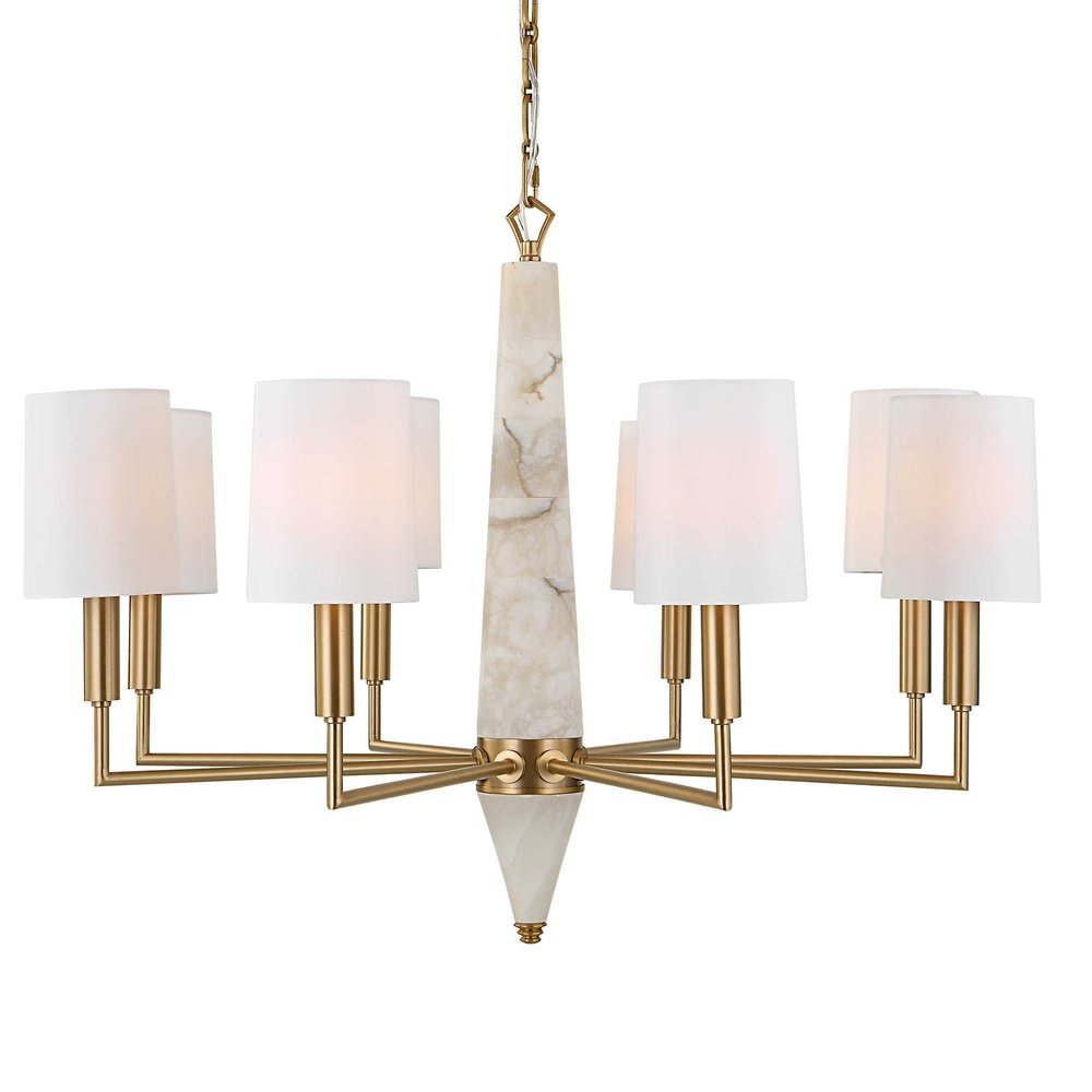 Product photograph of Uttermost Black Label Gathering 8 Light Chandelier from Olivia's