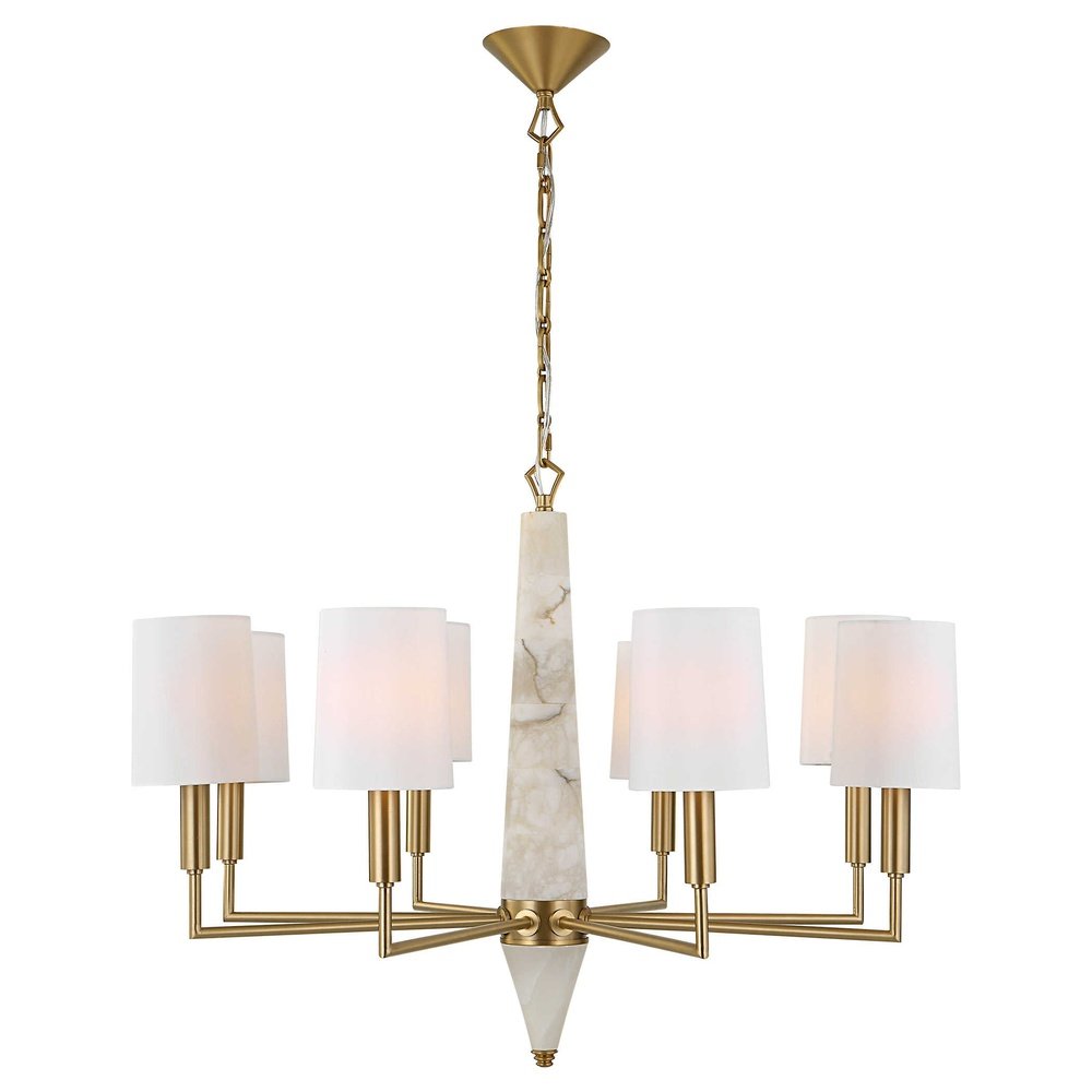 Product photograph of Uttermost Black Label Gathering 8 Light Chandelier from Olivia's.