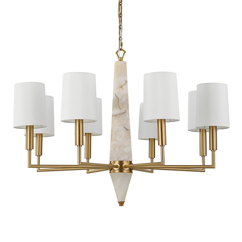 Product photograph of Uttermost Black Label Gathering 8 Light Chandelier from Olivia's.