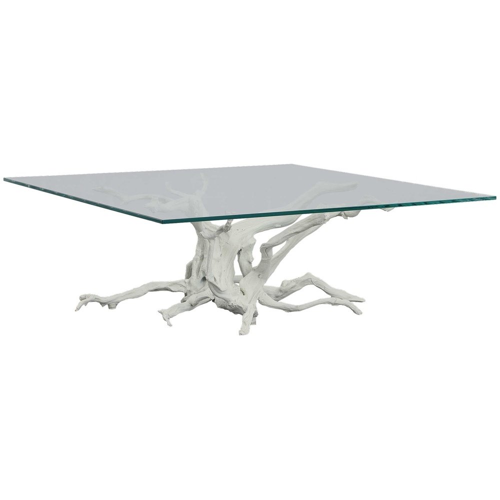 Product photograph of Uttermost Black Label Big Sur Coffee Table - White from Olivia's.
