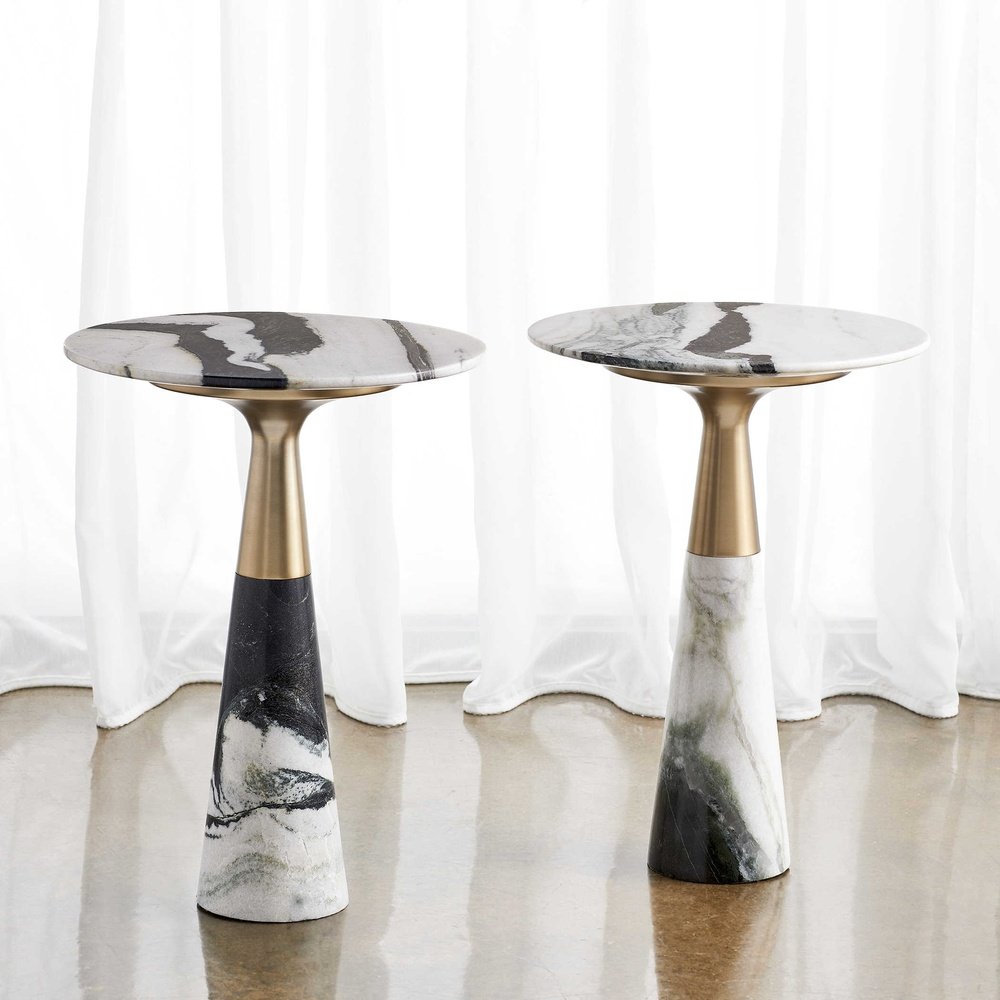 Product photograph of Uttermost Black Label Panda Accent Table from Olivia's.