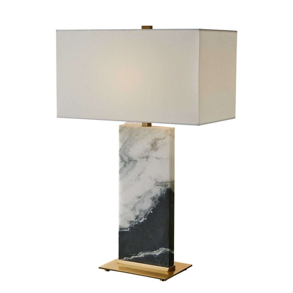 Product photograph of Uttermost Black Label Panda Table Lamp from Olivia's