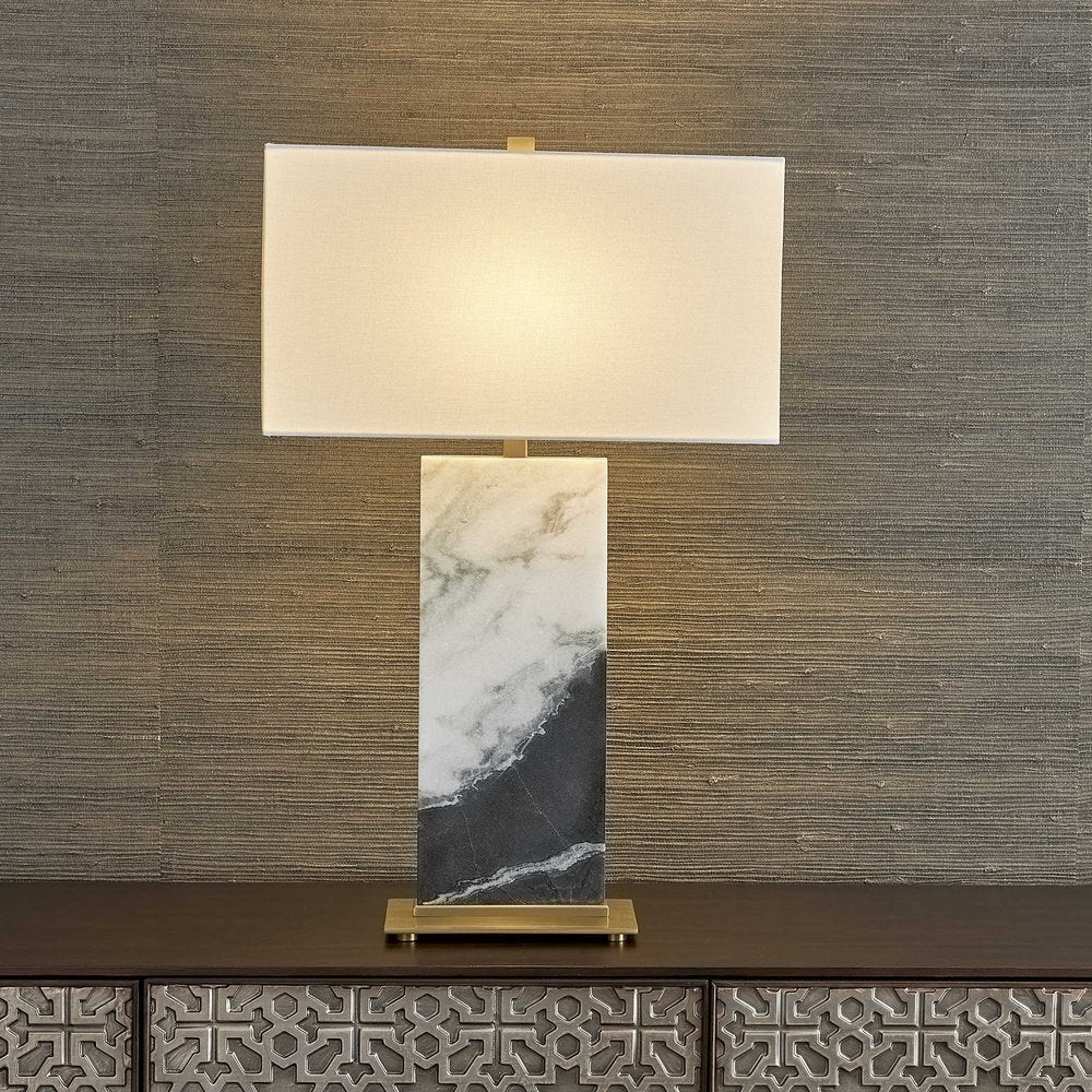 Product photograph of Uttermost Black Label Panda Table Lamp from Olivia's.