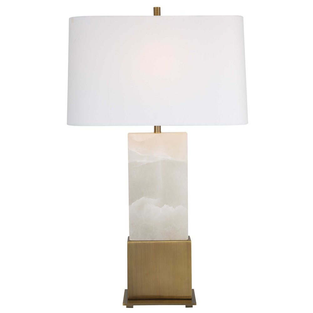 Product photograph of Uttermost Black Label On A Cloud Table Lamp from Olivia's