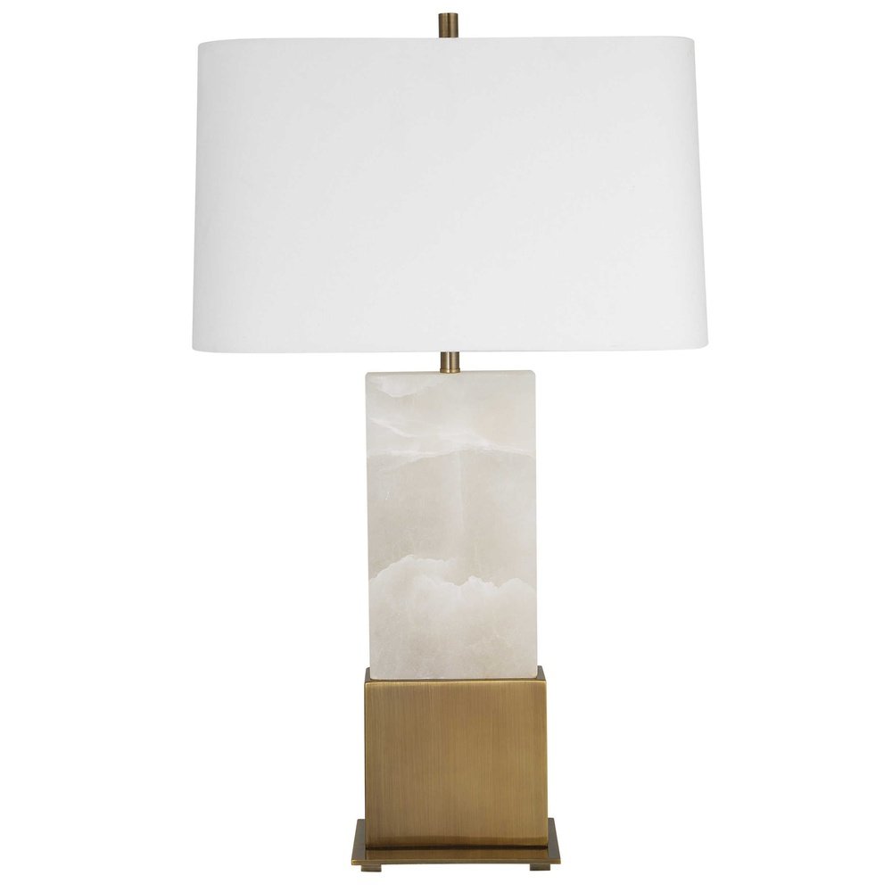 Product photograph of Uttermost Black Label On A Cloud Table Lamp from Olivia's.