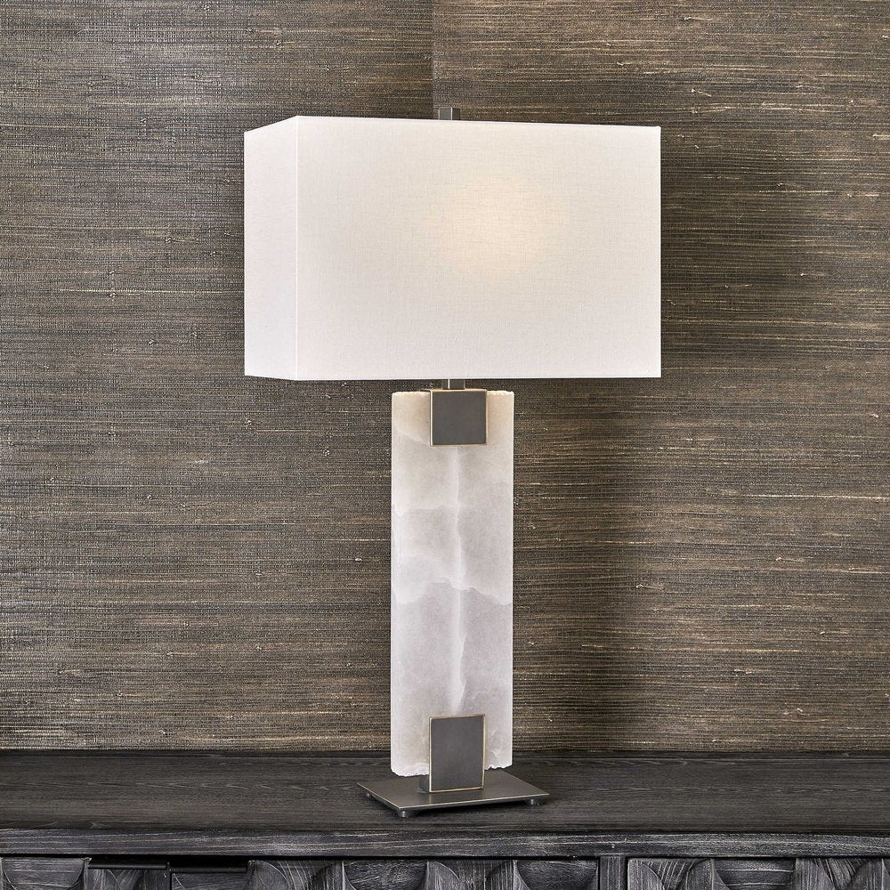 Product photograph of Uttermost Black Label Clamp Table Lamp from Olivia's.