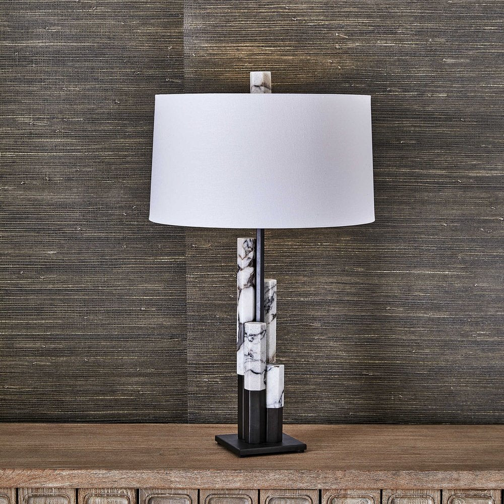 Product photograph of Uttermost Black Label Metropolis Table Lamp from Olivia's.