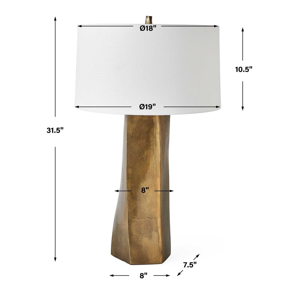 Product photograph of Uttermost Black Label Cathenna Table Lamp from Olivia's.