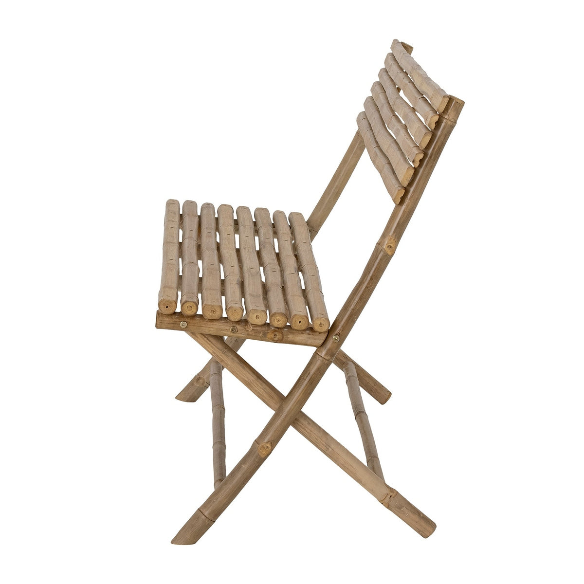 Product photograph of Bloomingville Outdoor Sole Bamboo Bench In Natural from Olivia's.