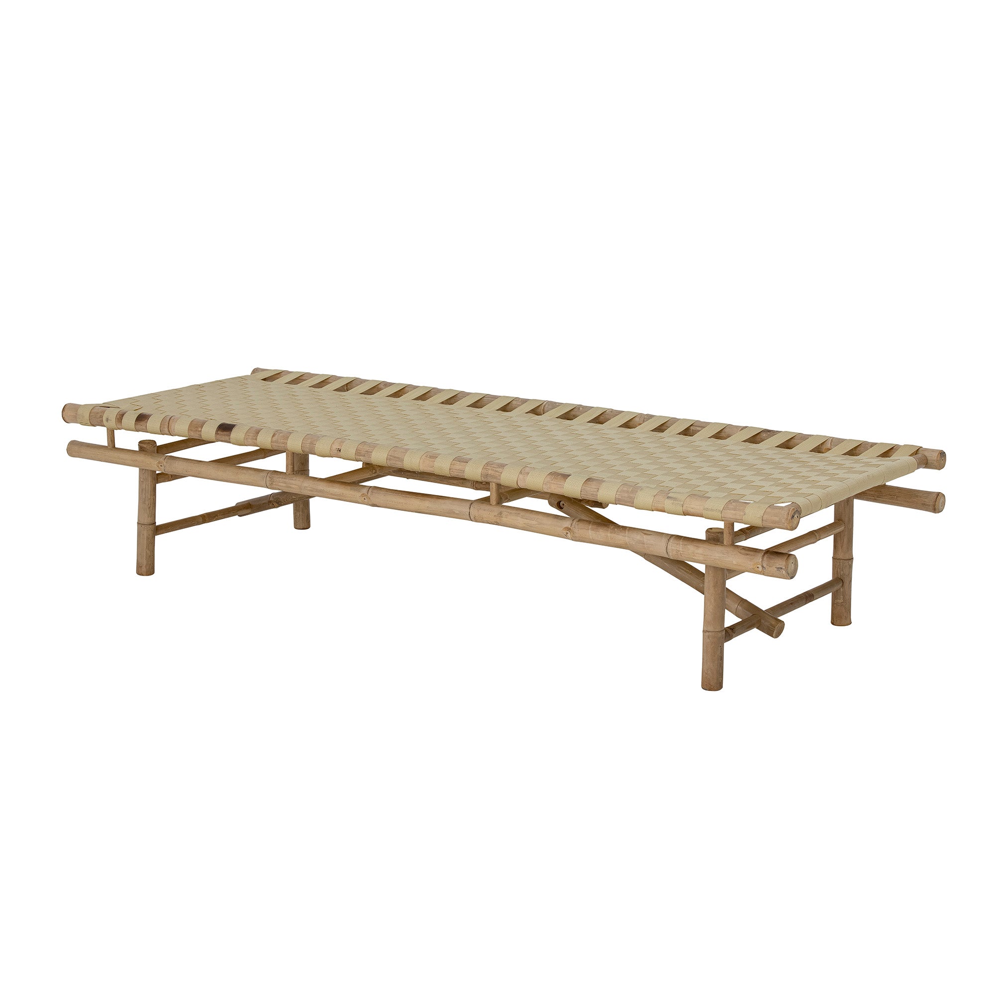 Product photograph of Bloomingville Outdoor Vida Bamboo Daybed In Natural from Olivia's