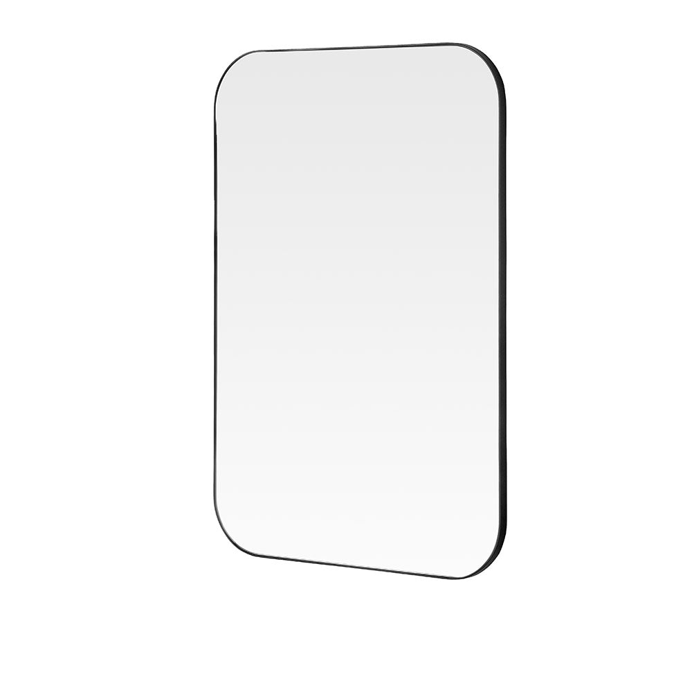 Product photograph of Olivia S Antigua Wall Mirror In Black from Olivia's.