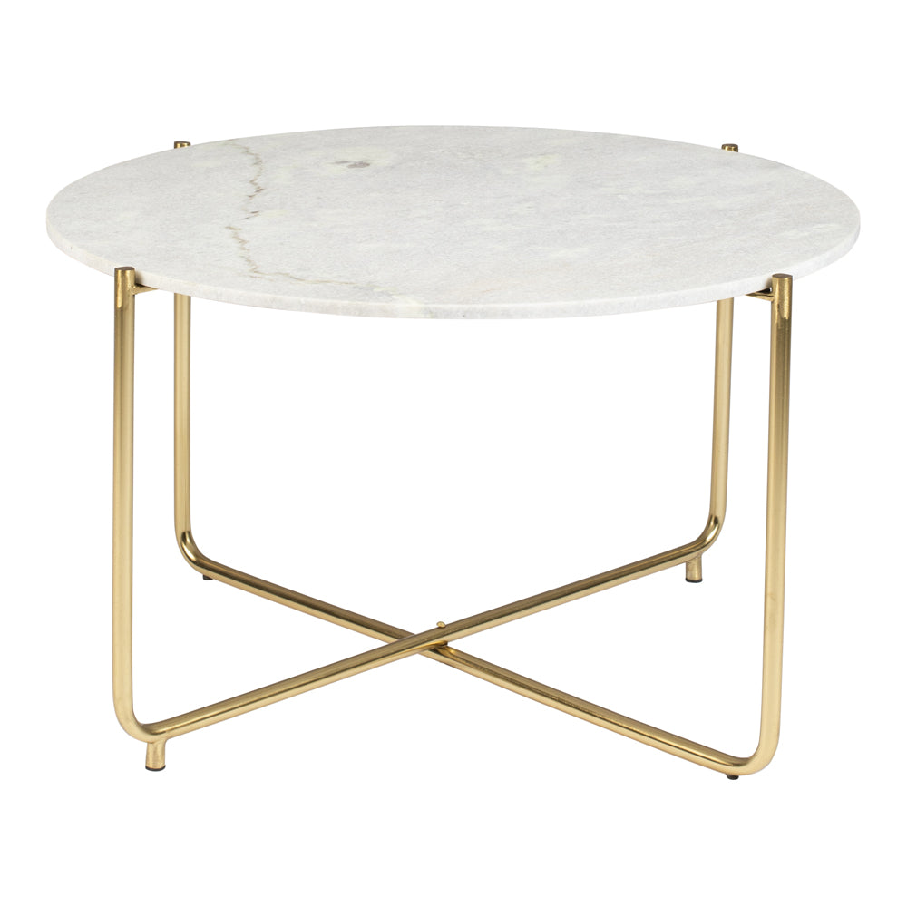 Product photograph of Olivia S Nordic Living Collection - Toste Coffee Table In White from Olivia's