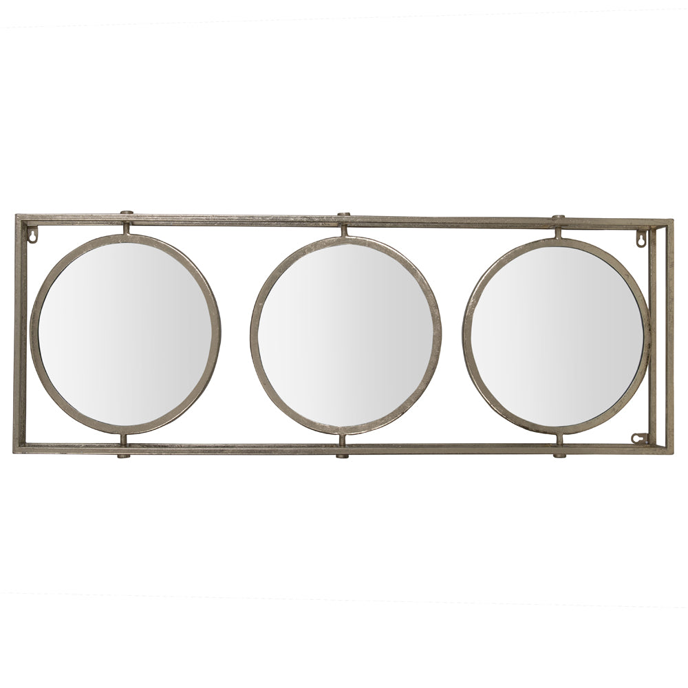Product photograph of Libra Urban Botanic Collection - Champagne Set Wall Mirror from Olivia's