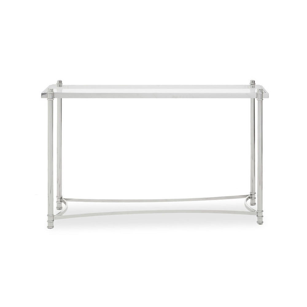 Olivias Ashley Silver Console Table