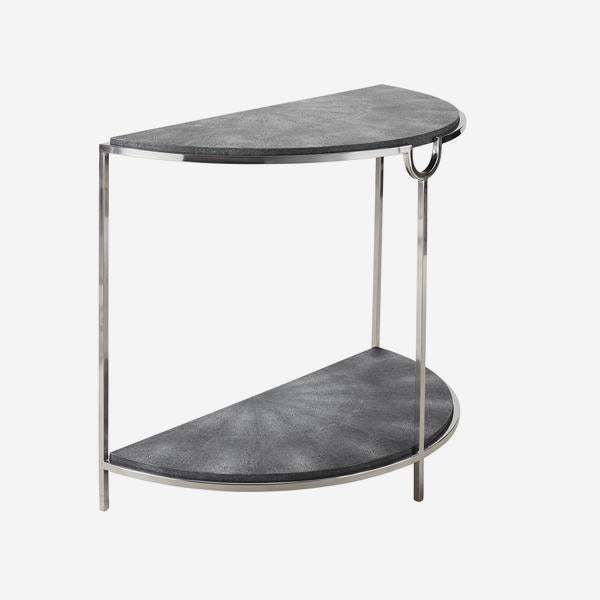 Product photograph of Andrew Martin Elise Console Table Grey from Olivia's