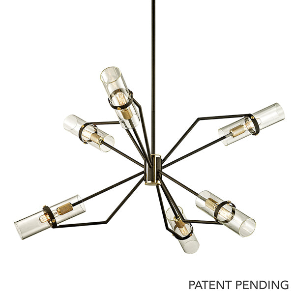 Product photograph of Hudson Valley Lighting Raef 6lt Chandelier from Olivia's