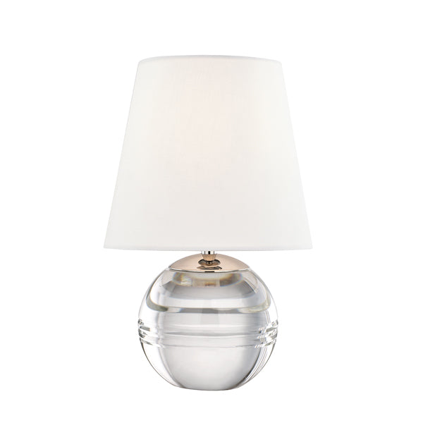 Hudson Valley Lighting Nicole Crystal 1 Light Table Lamp