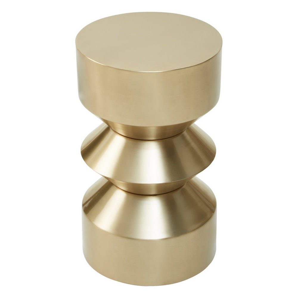 Olivias Oahu Gold Side Table