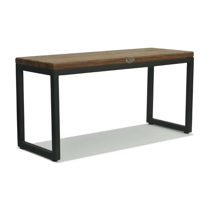 Skyline Nautic Brown Rectangular Outdoor Side Table Outlet