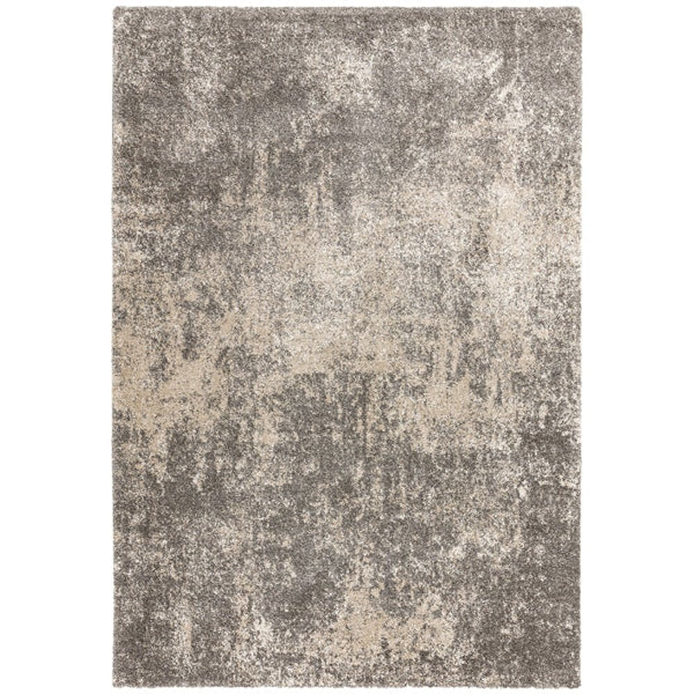 Asiatic Carpets Dream Machine Woven Rug Dark Grey Beige 120 X 170cm