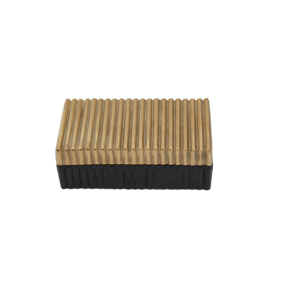 Product photograph of Olivia S Luxe Collection - Ridge Trinket Box Small from Olivia's