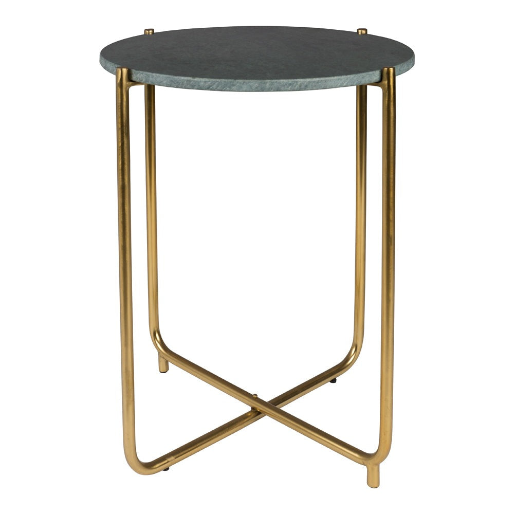 Product photograph of Olivia S Nordic Living Collection - Toste Side Table In Green from Olivia's