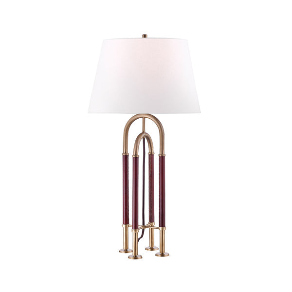 Hudson Valley Lighting Arnett Brass 1 Light Table Lamp Outlet