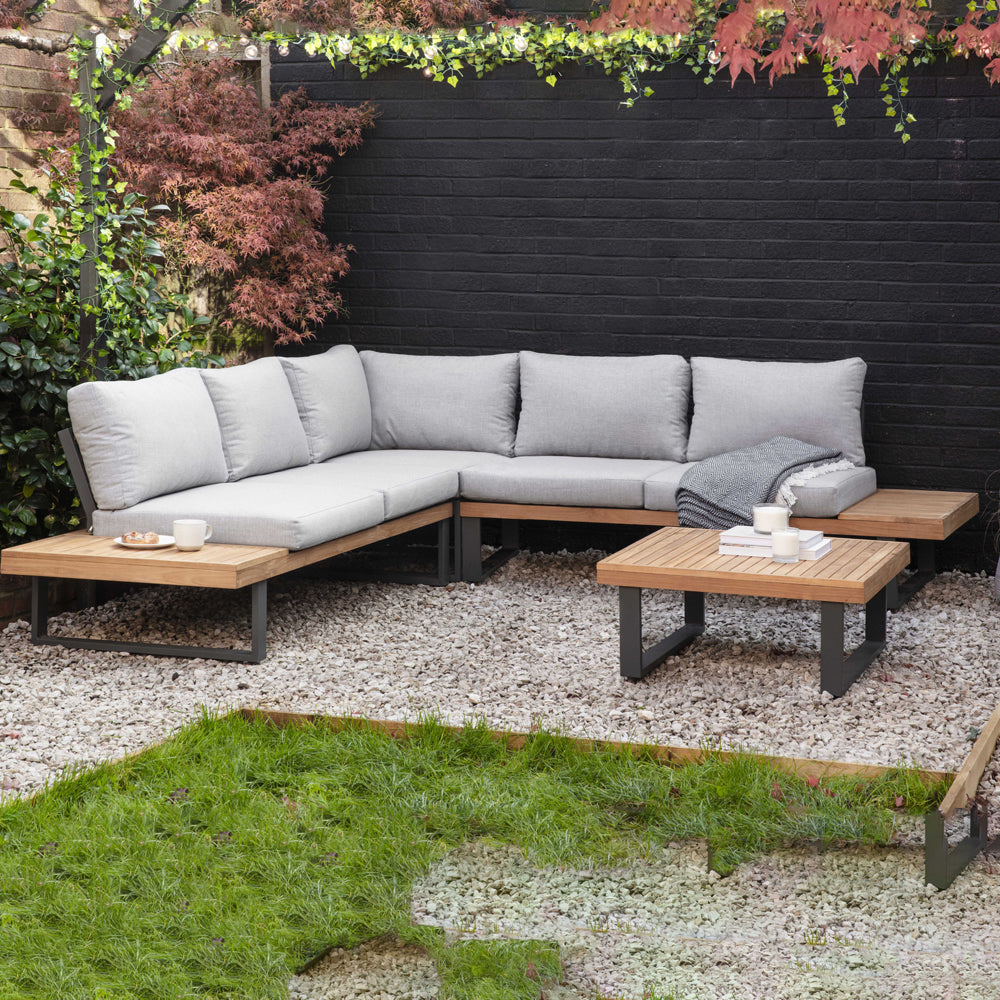 Product photograph of Garden Trading Amberley Sofa Set Neutral Grey from Olivia's