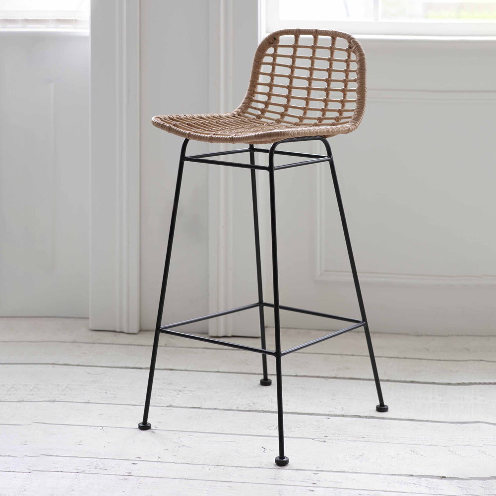 Product photograph of Garden Trading Hampstead Bar Stool Natural from Olivia's