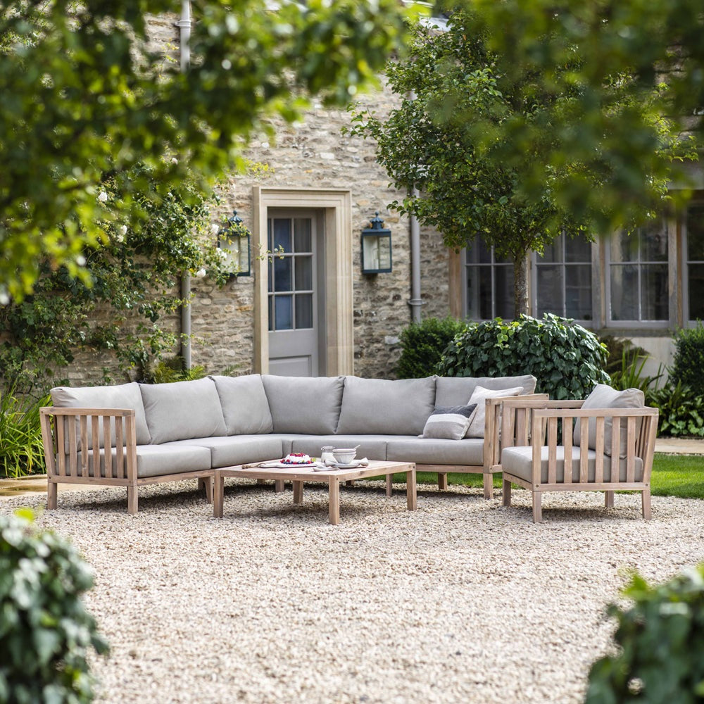 Product photograph of Garden Trading Porthallow Corner Sofa Set from Olivia's.