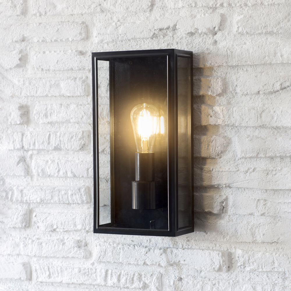 Product photograph of Garden Trading Belgrave Tall Lantern In Carbon Steel from Olivia's.
