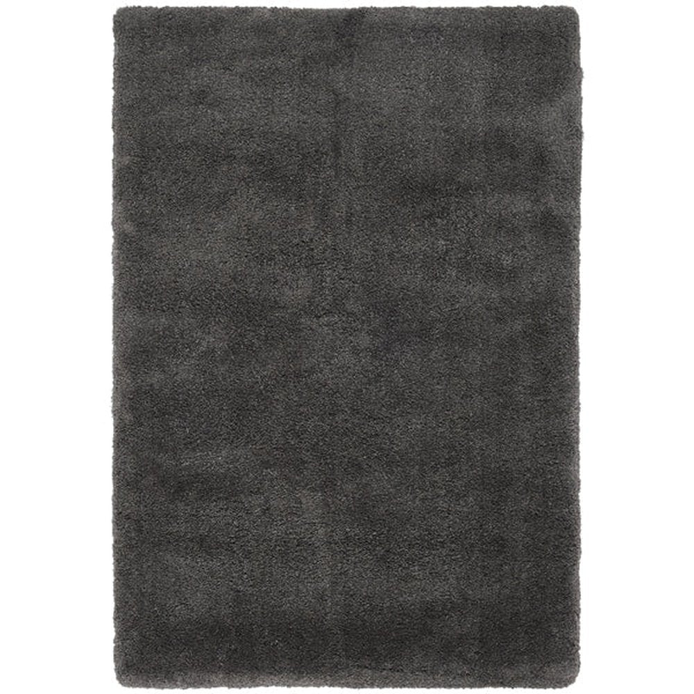 Asiatic Carpets Lulu Soft Touch Table Tufted Rug Charcoal 120 X 170cm
