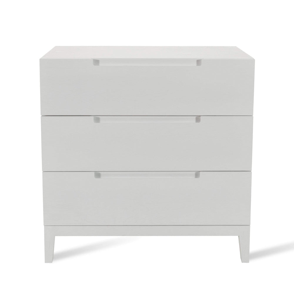 Product photograph of Twenty10 Designs Orchid White 3 Drawer Chest Of Drawers from Olivia's