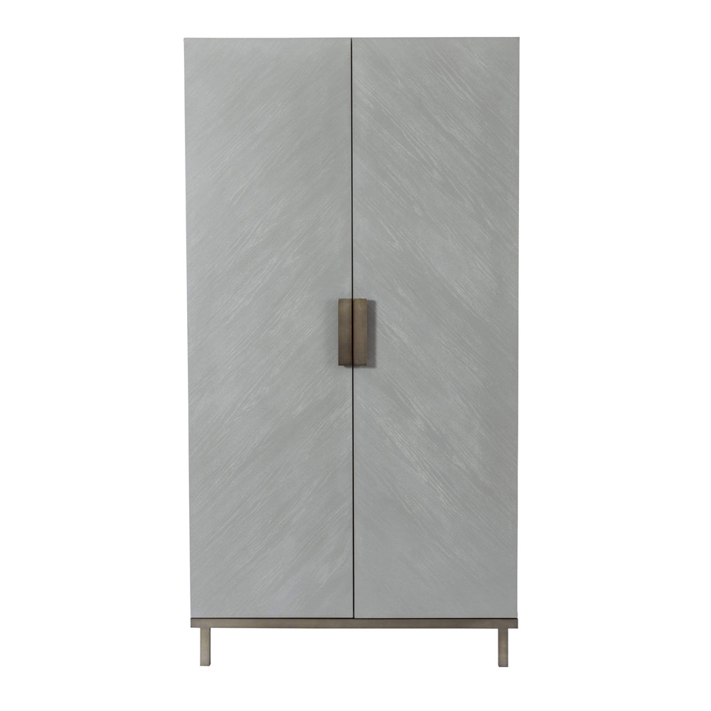 Product photograph of Twenty10 Designs Lilly Grey Wardrobe from Olivia's