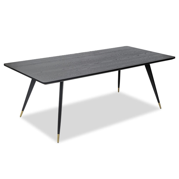 Product photograph of Liang Eimil Harley Brass Dining Table from Olivia's