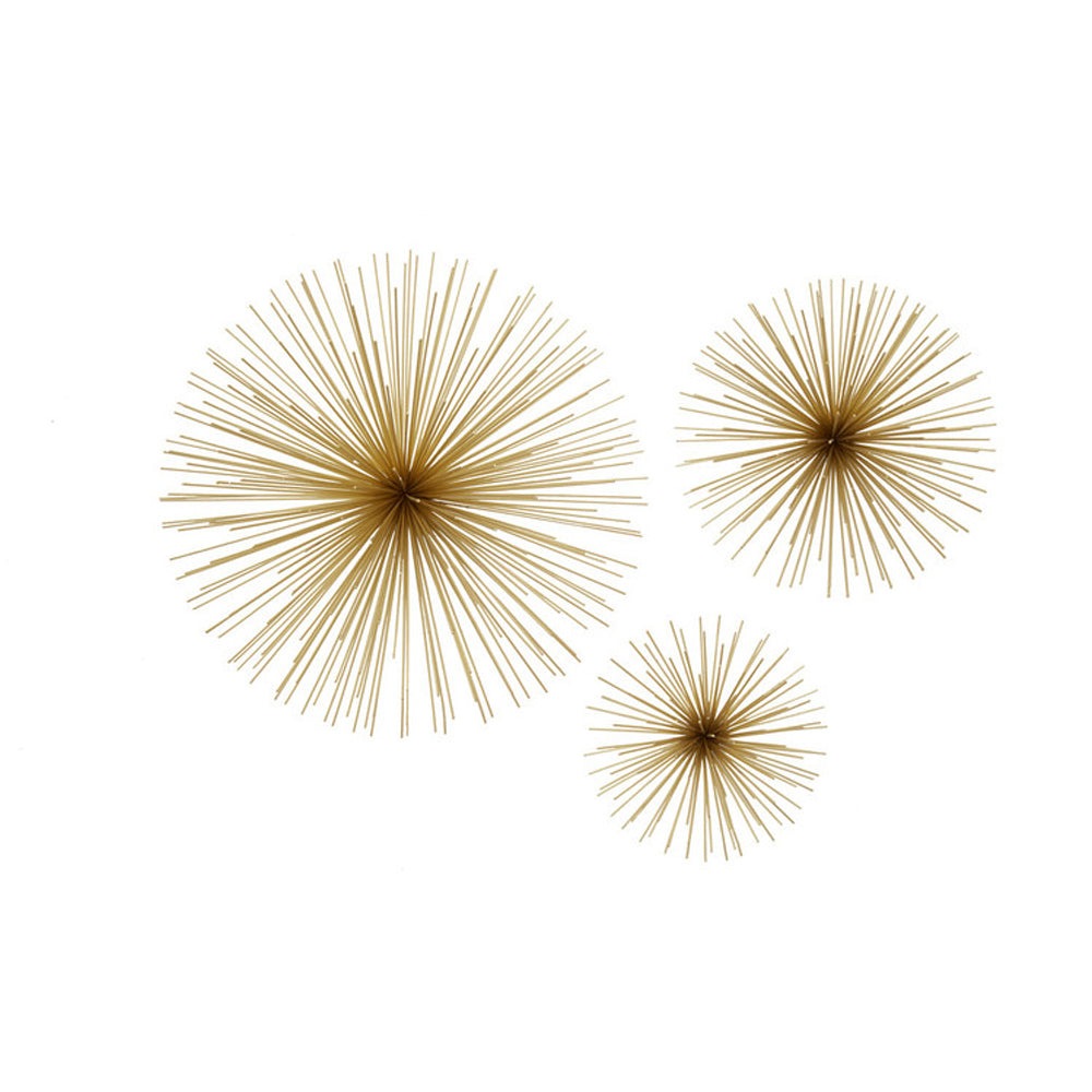 Product photograph of Olivia S Boutique Hotel Collection - Gold Starburst Wall Art from Olivia's