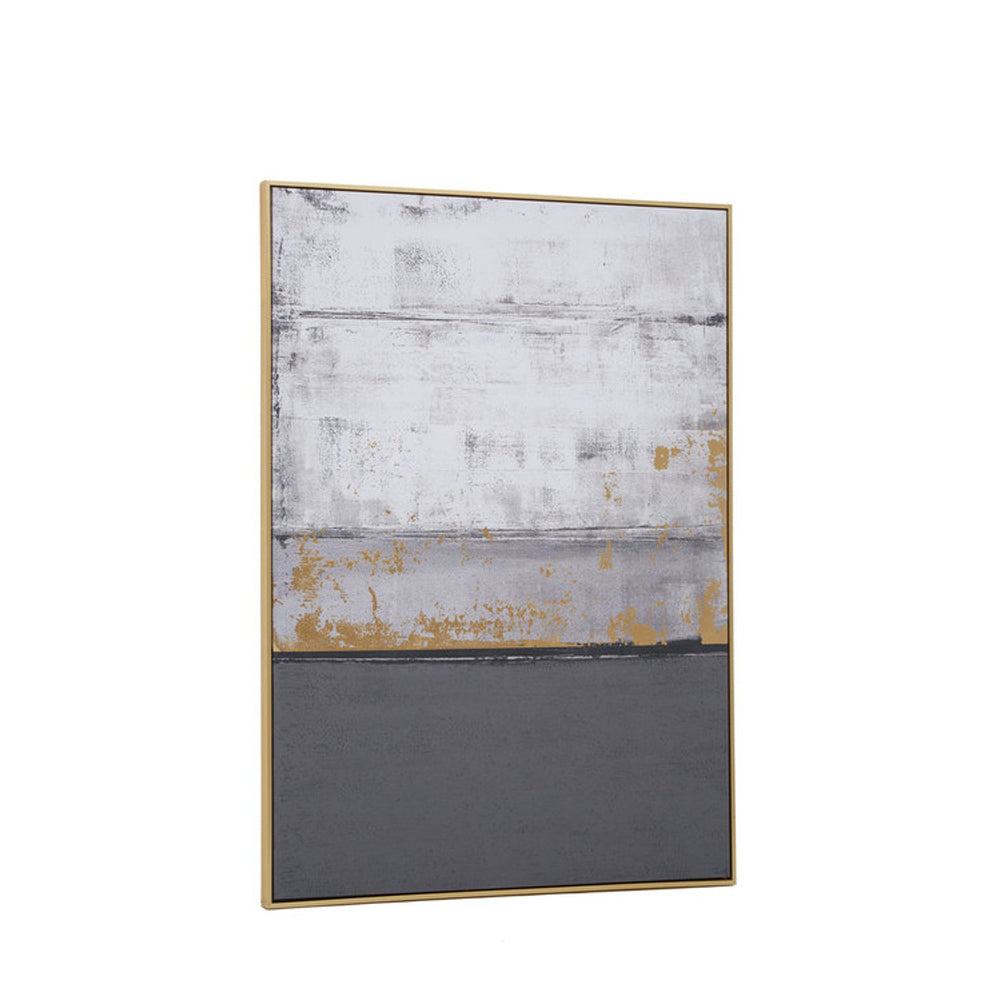 Product photograph of Olivia S Luxe Collection - Grey Sky Wall Art from Olivia's